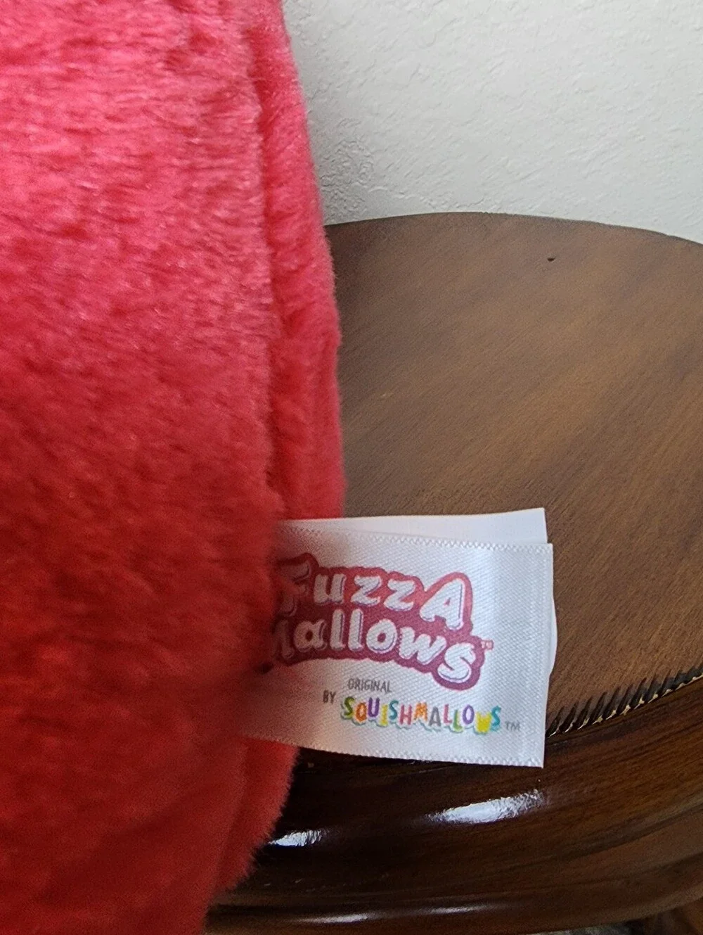 Squishmallows Fuzz-A-Mallows Cazlan Red Cardinal 12